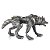 Miniatura de Montar Metal Earth Cyber Wolf - Imagem 4