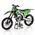 Miniatura de Montar Metal Earth Kawasaki Kx-450 Dirt Bike - Imagem 1