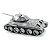 Miniatura de Montar Metal Earth Tank T-34 - Imagem 2