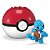 Blocos de Montar Mega Pokémon Poké Ball Squirtle - Imagem 2