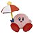 Pelúcia Little Buddy Kirby Parasol 2 13 cm - Imagem 1