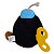 Pelúcia Little Buddy Super Mario Bob-omb 15 cm - Imagem 3