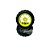Roda Amarela 1:10 Truck Himoto 08010Y (2 un) - Imagem 1