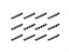 Pino 2x9.5 Redcat Racing 903-089 (12 un) - Imagem 1