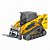 Miniatura Huina 1:50 Empilhadeira Esteira Bobcat 1706 - Imagem 3
