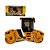 Miniatura Huina 1:50 Compactor Rolo Compactador 1724 - Imagem 2