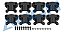 Suporte do Tubo do Motor para Drone Align MR25 M425004XXT - Imagem 1
