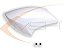 Peça MSHeli Protos Canopy Branca MSH51059 - Imagem 1