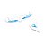 Conjunto de Cauda 787B Nine Eagles NE401787003A - Imagem 1