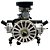 Motor a Gasolina DLE 70cc Híbrido Drone VANT DLE70HD UAV - Imagem 1