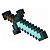 Luminária Paladone Minecraft Diamond Sword Light (8026) - Imagem 1