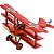 Miniatura de Montar Metal Earth Fokker Dr.I Triplane MMS210 - Imagem 1
