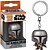 Chaveiro Funko Pocket Pop Keychain Star Wars The Mandalorian - Imagem 1