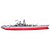 Miniatura de Montar Metal Earth ICONX Yamato Battleship ICX117 - Imagem 1