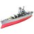 Miniatura de Montar Metal Earth ICONX Yamato Battleship ICX117 - Imagem 3