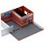 Delegacia Greenlight Mechanic's Corner Hot Pursuit New York Police Department (NYPD) 1:64 (57042) - Imagem 1