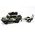 Miniatura Johnny Lightning Tow & Go 214 Toyota Fj Cruiser 1:64 - Imagem 2