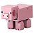 Boneco Mattel Minecraft Redstone Charged 3.25" - Pig () 4107 - Imagem 2