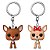 Funko Pocket Pop Chaveiro Rudolph The Red-Nosed #73925 - Imagem 1