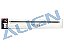 Carbono Cauda Link Haste Helicóptero T-Rex 470L Align H47T002XXT - Imagem 1