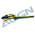 Fuselagem Speed Amarela Helicóptero T-Rex 450 Align 185035 - Imagem 1