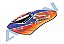 Cabine Pintada 250 SE Helicóptero T-Rex 250 Align HC2106T - Imagem 1