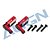 Garra do Rotor Principal Align T-Rex 150 H15H002XXT - Imagem 1