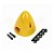 Spinner Du-Bro 2.3/4 pol Amarelo DUB293 Aeromodelo Cone - Imagem 2