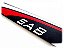 Pás Principais SAB Heli Division 690mm 3D Vermelho e Preto 690-3D Heli - Imagem 1