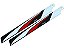 Pás Principais SAB Heli Division 690mm Vermelho e Preto 0221R - Imagem 1
