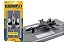Miniatura F-18 Preto Runway-24 RW140 Aviação Colecionável - Imagem 1
