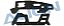 Chassi Principal de Carbono T-Rex 450 Align H45086 - Imagem 1