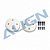 Tampa do Rotor Principal Branca Align M480L M480017XXT Drone - Imagem 1