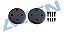 Tampa do Rotor Principal Preta Align M480L M480017XAT Drone - Imagem 1