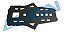 Placa Superior de Fibra M470L Multirrotor - Imagem 1