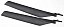 Peça para Helicóptero AXE Cx Lower Rotor Blades HMXE8530 - Imagem 1