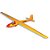 Aeromodelo Seagull Models KA8B Glider Amarelo 118" ARF SEA137B - Imagem 1