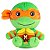 Pelúcia Tartarugas Ninja Michelangelo 6 " Club Mocchi Mocchi - Imagem 2