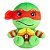 Pelúcia Tartarugas Ninja Raphael 6 " Club Mocchi Mocchi 12865 - Imagem 1