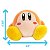 Pelúcia Kirby Waddle Dee 6 " Club Mocchi Mocchi Tomy Club Mocchi Mocchi - Imagem 3