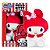 Pelúcia Micro Tomy Hello Kitty My Melody 0356 - Imagem 1