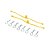 Du-Bro Body Clips Retainers Amarelo 2 Unidades Dub 2247 - Imagem 1