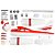 Aeromodelo Phoenix Model Cessna Skylane 182 46-55 EP ARF - Imagem 3