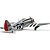Aeromodelo Hangar 9 P-47D Thunderbolt 20CC ARF 67" HAN2990B - Imagem 4