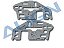 Chassi Principal em Fibra Align T-Rex 500 H50029T - Imagem 1