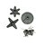 Kit de Acessórios de Servo Futaba FSH50 FUTM3551 Aeromodelo - Imagem 1