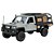 Carro MN Model 1:12 Jeep Toyota Land Cruiser 4WD Prata MN-82S - Imagem 4