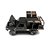 Carro MN Model 1:12 Jeep Toyota Land Cruiser 4WD Preto MN-82S - Imagem 2