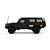 Carro MN Model 1:12 Jeep Toyota Land Cruiser 4WD Preto MN-82S - Imagem 3