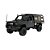 Carro MN Model 1:12 Jeep Toyota Land Cruiser 4WD Preto MN-82S - Imagem 4